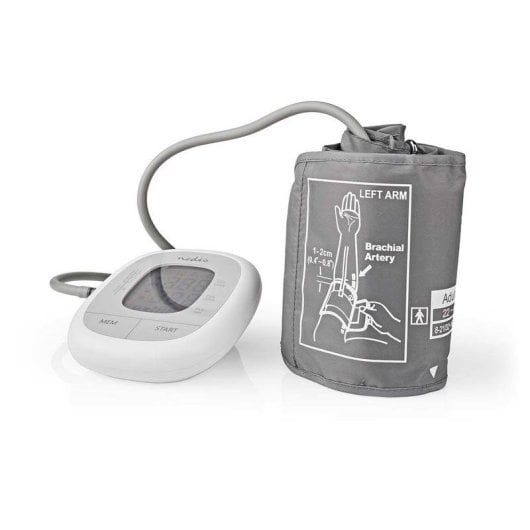 Tensiómetro Nedis HCBL400WT Automático para Brazo Blanco