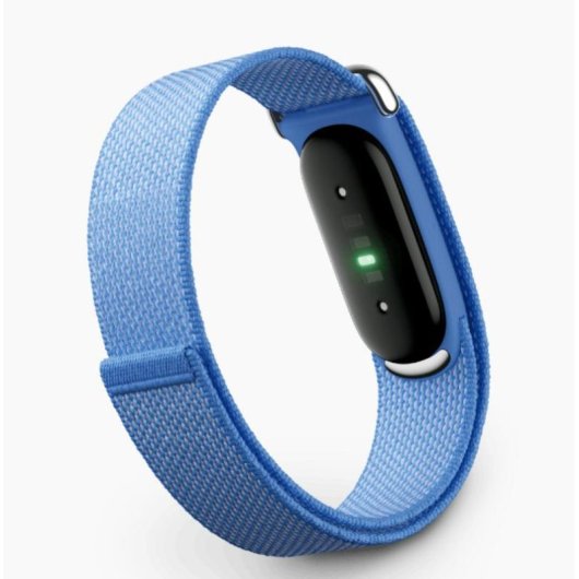 Pulseira de Atividade Google Fitbit Air Bluetooth Preto Lavanda 7 dias Monitor Cardíaco SpO2