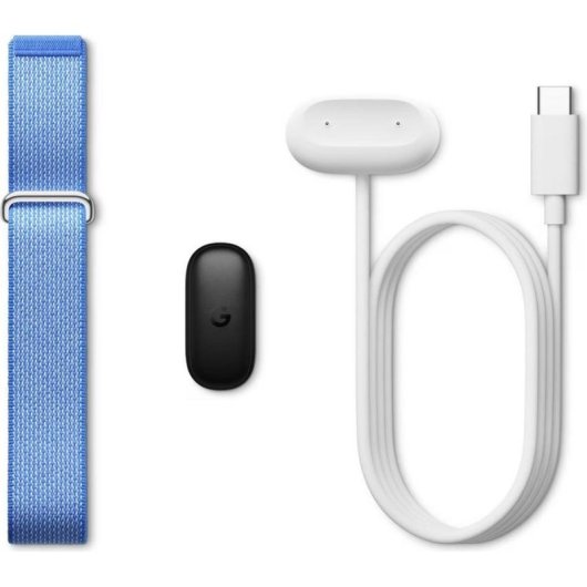 Pulseira de Atividade Google Fitbit Air Bluetooth Preto Lavanda 7 dias Monitor Cardíaco SpO2