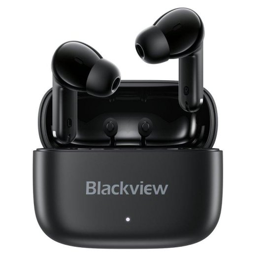 Auriculares Blackview Airbuds16 sem fios Bluetooth 6.0, driver 13 mm, Type-C, preto