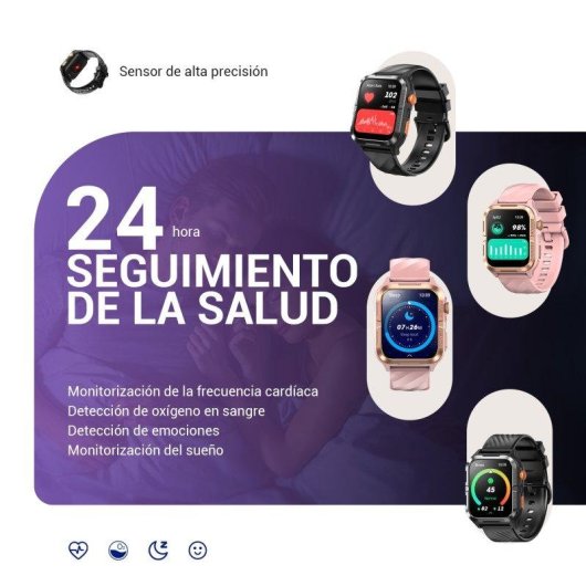 Blackview W10 Pro Bluetooth GPS 1,83" Negro Talla Única Batería 600 mAh