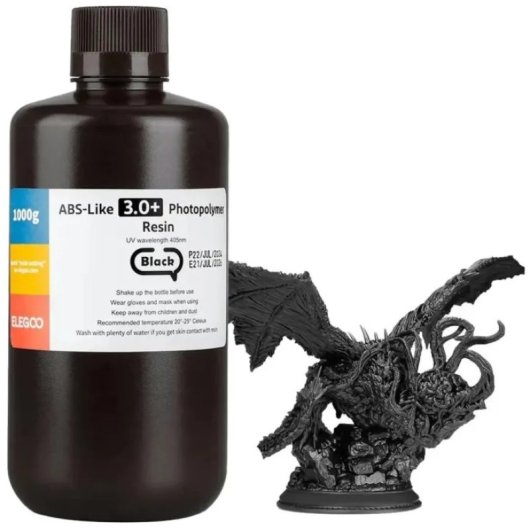 Elegoo ABS-Like resina 3.0+ 1000g Negra