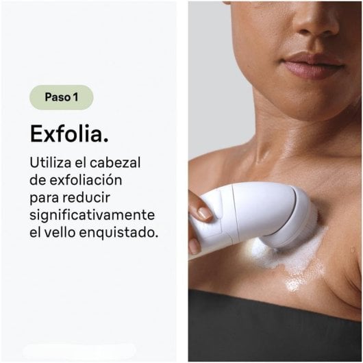 Depiladora Eléctrica Braun Silk-épil 7 7-081 Inalámbrica 2 Velocidades 6 Cabezales Seco y Húmedo