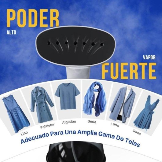 Plande Vapor Vertical Rolipo 1640W 400ml Cepillo Removedor