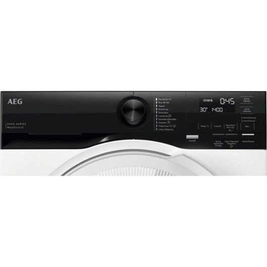 Lavadora carga frontal AEG LFE6G54H2B 10,5 kg 1400 rpm clase A IA blanca