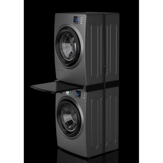 Kit de Apilado para Lavadora y Secadora Meliconi Torre Black Universal