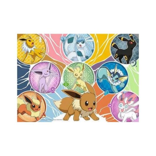 Puzzle Ravensburger Pokémon-Kumpels 4x100 Pezzi Bambini 5 anni