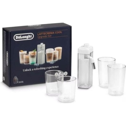 Système de lait DeLonghi DLSC032 pour cafetières EXAM440.55 et ECAM630.55