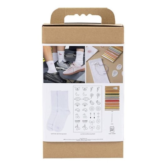 Kit de bordado para crianças Creativ Company multicolor