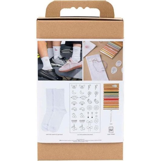 Kit de bordado para crianças Creativ Company multicolor