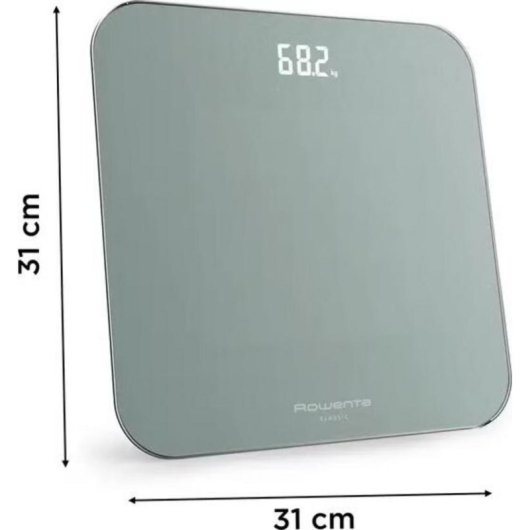 Báscula Digital Rowenta Classic BS1903V0 Hasta 180 kg Precisión 100 g Apagado Automático