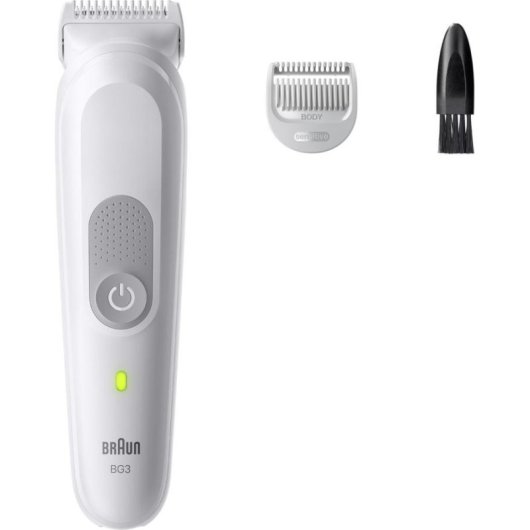 Afeitadora Corporal Braun Series 3 80789711 Inalámbrica 80min Seco y Mojado 1 Peine SkinGuard