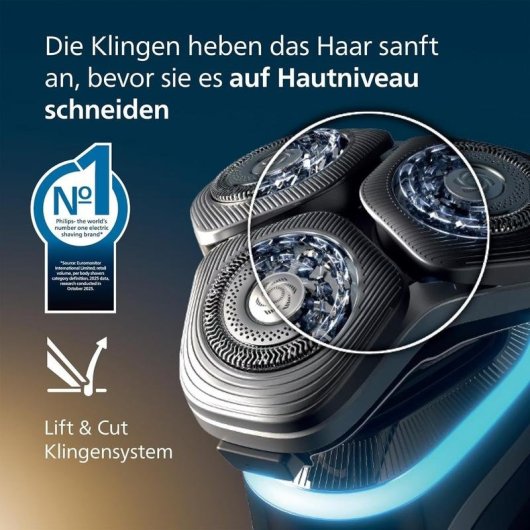 Afeitadora Facial Philips i9000 Prestige Ultra XP9405/31 Inalámbrica 60min Seco y Mojado 3 Cuchillas Carga Rápida