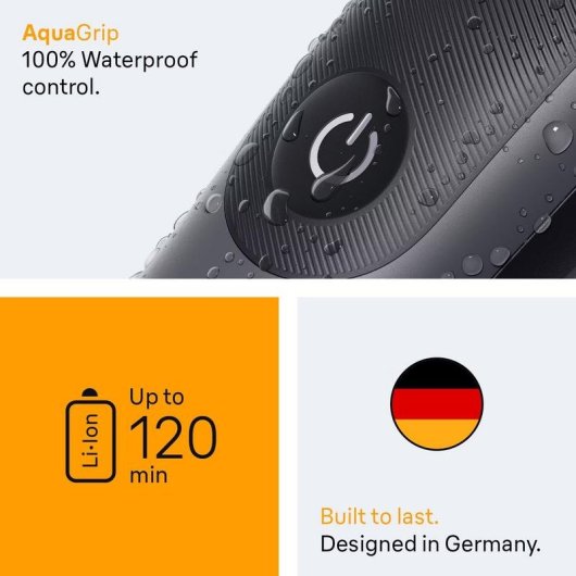 Multifunktions-Haarschneider Braun 80789911 Kabellos 120min 21 Längen 6 Aufsätze Wasserdicht Schnellladung