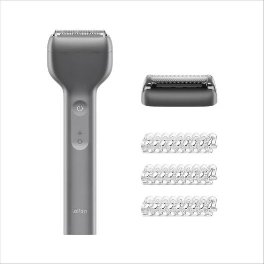 Rasoir Visage Laifen T1 Pro Sans Fil 120min 3 Sabots Sec et Mouillé Charge Rapide Pour Peaux Sensibles