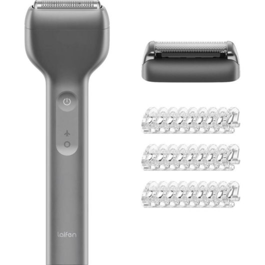 Rasoir Visage Laifen T1 Pro Sans Fil 120min 3 Sabots Sec et Mouillé Charge Rapide Pour Peaux Sensibles