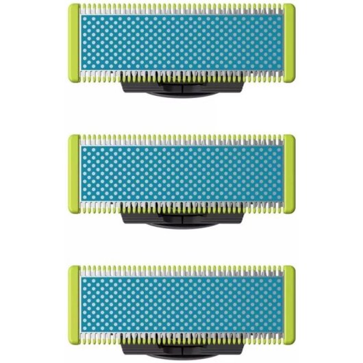 Cabeçalho para barbear Philips Norelco OneBlade QP235/50 3 unidades Azul e Verde