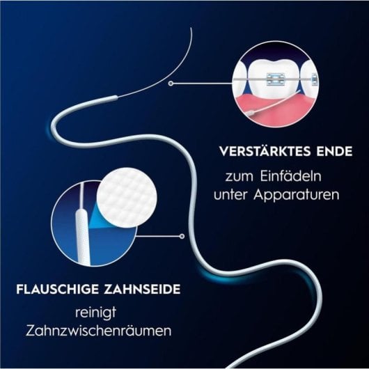 Fio dental Oral-B Superfloss plano 50 unidades
