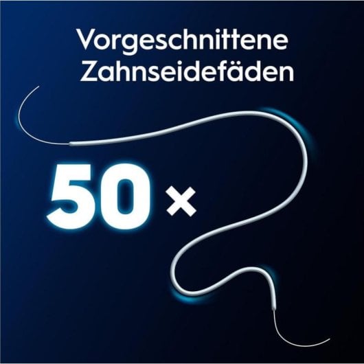 Fio dental Oral-B Superfloss plano 50 unidades