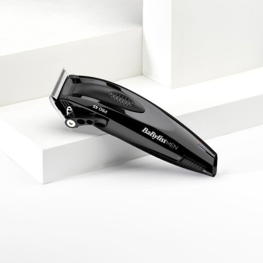 Haarschneider BaByliss PRO 45 Kabellos 25mm 5 Schnittlängen 8 Aufsätze Waschbar