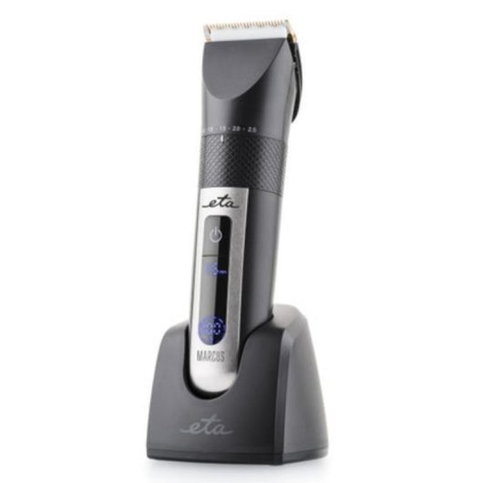 Máquina de Cortar Cabelo Profissional ETA Marcus Sem Fios 0,5-2,5 mm 80min 6 Pentes Lâmina Cerâmica
