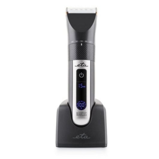 Máquina de Cortar Cabelo Profissional ETA Marcus Sem Fios 0,5-2,5 mm 80min 6 Pentes Lâmina Cerâmica