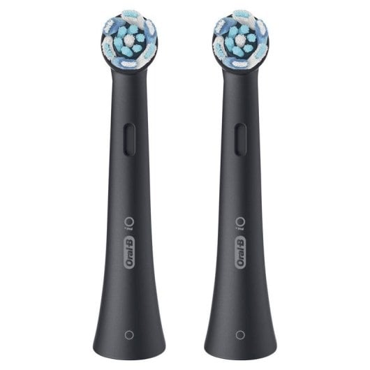 Brossette Dentaire Oral-B iO Ultra Clean 2 Unités Noir Dureté Moyenne