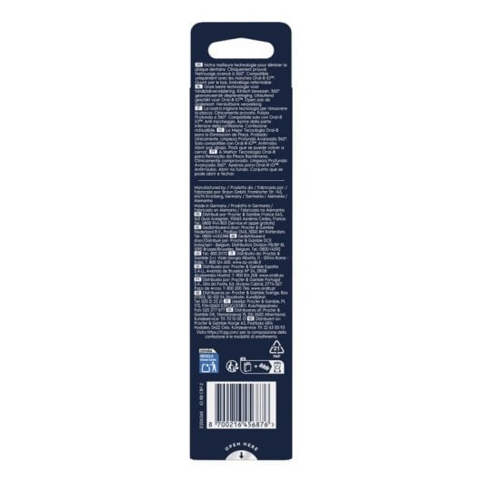 Brossette Dentaire Oral-B iO Ultra Clean 2 Unités Noir Dureté Moyenne