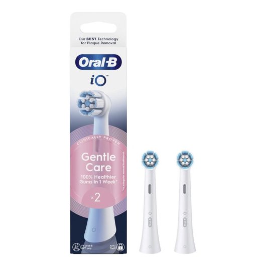 Cabezal Cepillo de Dientes Oral-B iO Gentle Clean Pack 2 Unidades Extra Suave Encías Sensibles