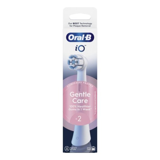 Cabezal Cepillo de Dientes Oral-B iO Gentle Clean Pack 2 Unidades Extra Suave Encías Sensibles
