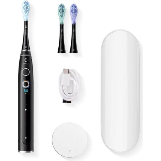 Brosse à Dents Sonique Oclean X Pro 20 4 Modes 3 Embouts Minuteur Étui
