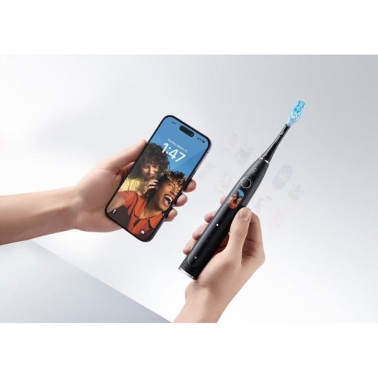 Brosse à Dents Sonique Oclean X Pro 20 4 Modes 3 Embouts Minuteur Étui