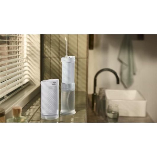 Irrigador Philips HX3333/24 3 Modos USB Timer 2 Boquillas Azul