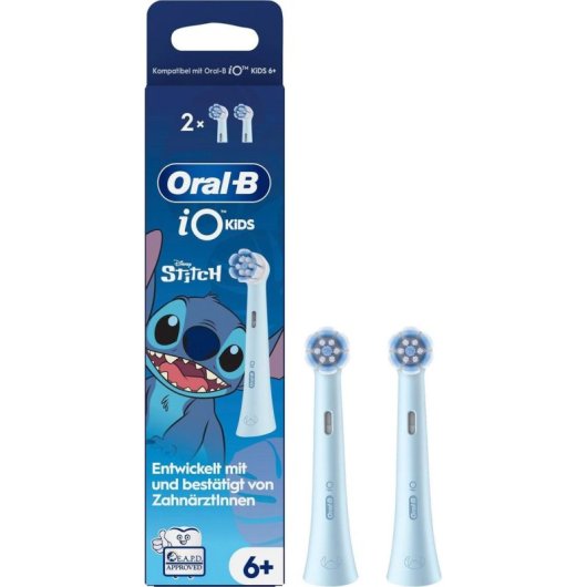 Cabezal Cepillo de Dientes Oral-B iO Kids Stitch Pack 2 Unidades Extra Suave Infantil