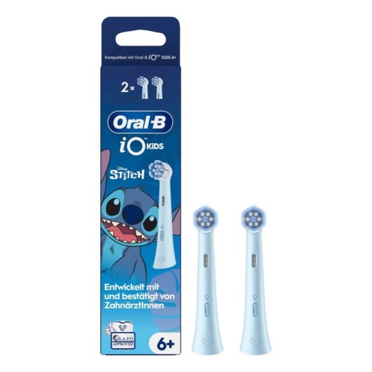 Cabezal Cepillo de Dientes Oral-B iO Kids Stitch Pack 2 Unidades Extra Suave Infantil