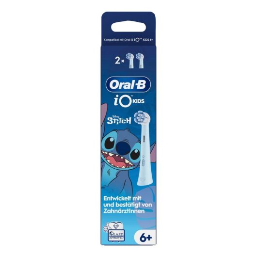 Cabezal Cepillo de Dientes Oral-B iO Kids Stitch Pack 2 Unidades Extra Suave Infantil