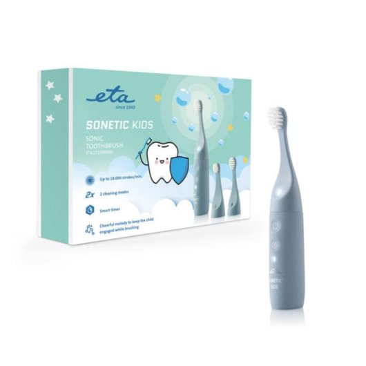 Cepillo de Dientes Sónico ETA Sonetic Kids 2 Modos Temporizador 2 Cabezales