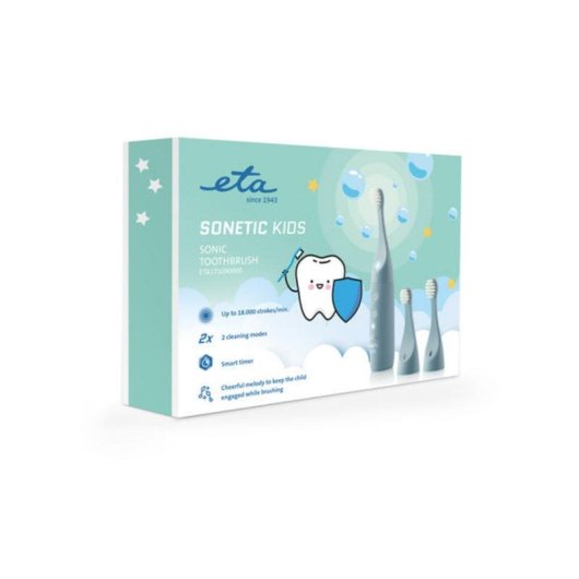 Cepillo de Dientes Sónico ETA Sonetic Kids 2 Modos Temporizador 2 Cabezales