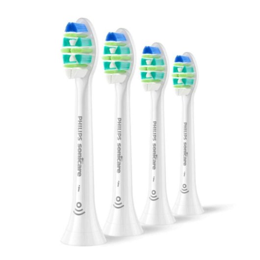 Recargas Escovas Dentes Philips Sonicare InterCare HX9004/87 4 Unidades Filamentos Médios