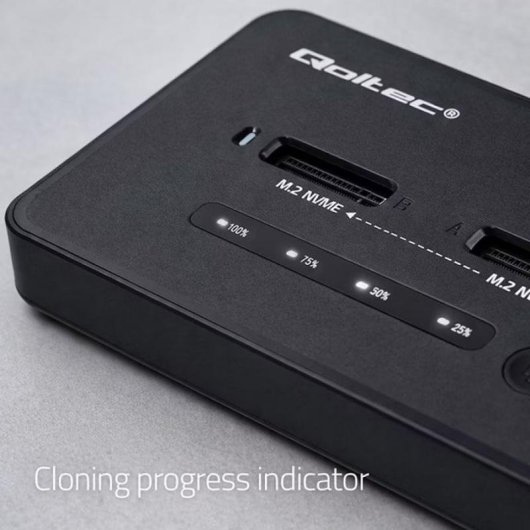 Docking Station M.2 NVMe Qoltec USB-C 20 Gbit/s Klon