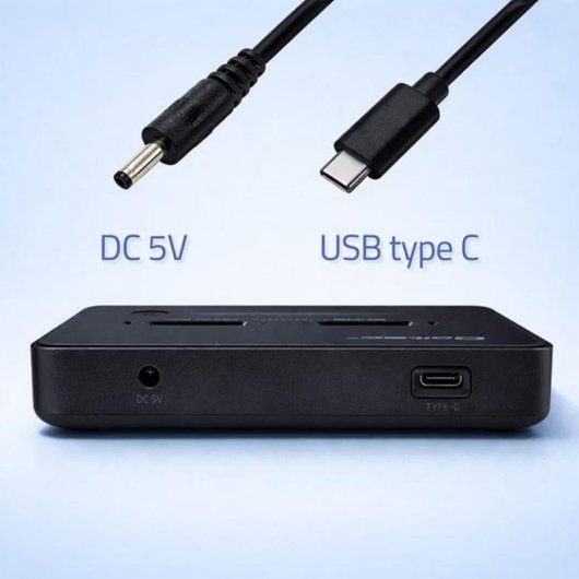 Docking Station M.2 NVMe Qoltec USB-C 20 Gbit/s Klon