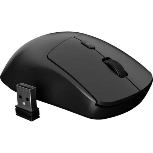 Ratón Genesis Hawk 2 inalámbrico 3200 DPI negro ergonómico 4 botones