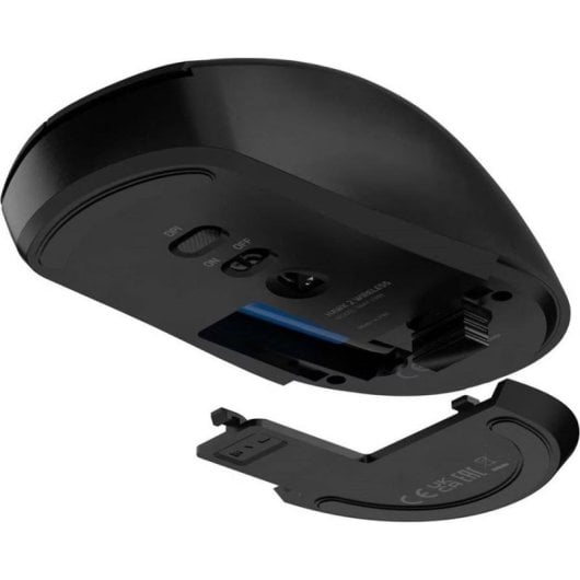 Ratón Genesis Hawk 2 inalámbrico 3200 DPI negro ergonómico 4 botones