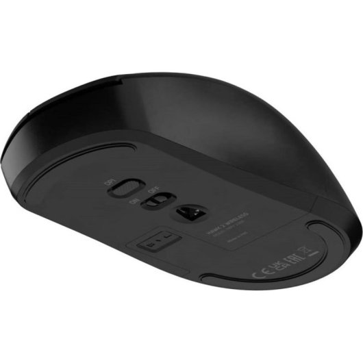 Ratón Genesis Hawk 2 inalámbrico 3200 DPI negro ergonómico 4 botones