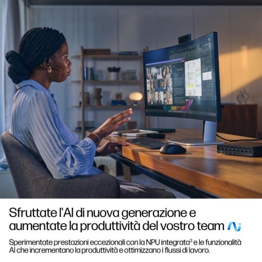 Mini PC HP EliteDesk 8 Mini G1a AMD 350 16GB 512GB SSD Radeon 860M Windows 11 Pro AI