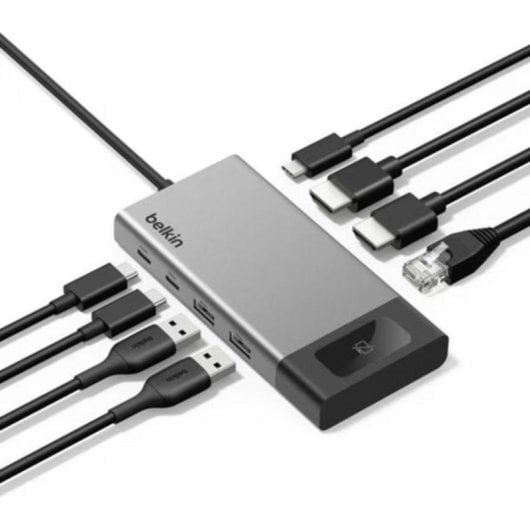 Hub Belkin 8 puertos USB-C modelo INC027HQSGY para dos pantallas