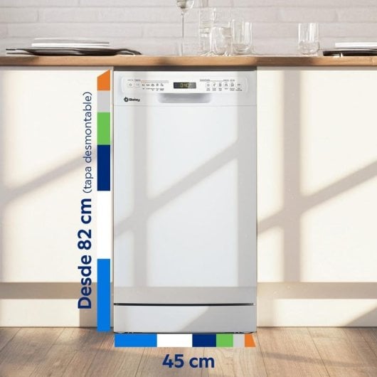 Máquina de Lavar Louça Balay 3 Tabuleiros 10 Serviços Classe D com Home Connect