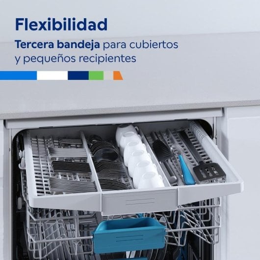 Máquina de Lavar Louça Balay 3 Tabuleiros 10 Serviços Classe D com Home Connect