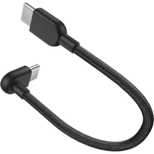 Cable USB-C a USB-C Xiaomi 0,1 m 3 A 60 W Nylon Negro