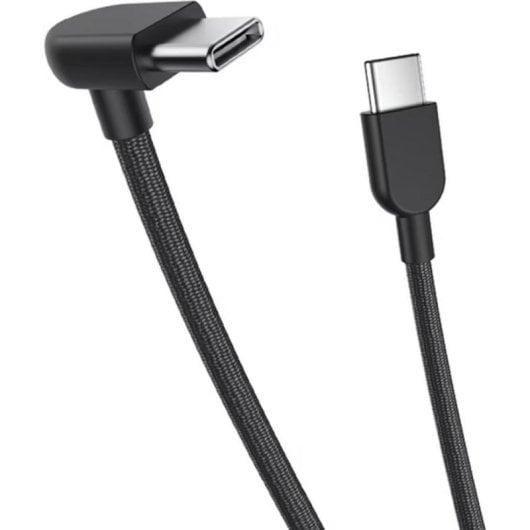 Cable USB-C a USB-C Xiaomi 0,1 m 3 A 60 W Nylon Negro